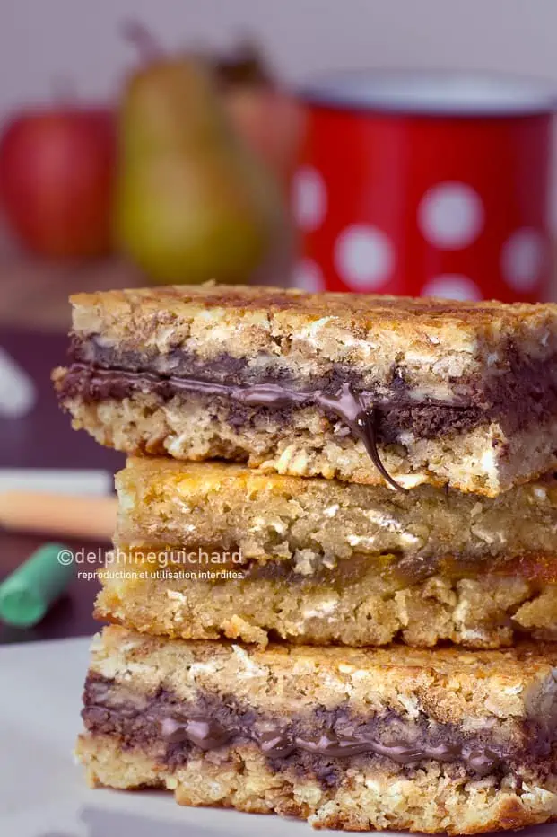 Gourmandise pour le goûter : chocolat ou confiture ? 1 Goûter maison : barres chocolat ou confiture