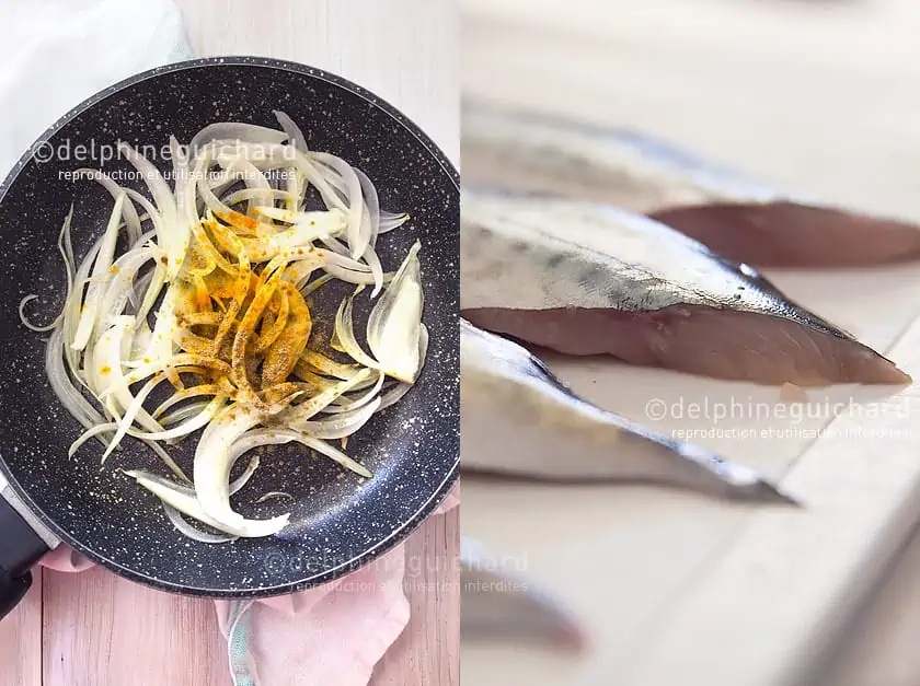 Oignons et épices pour la sauce - Cook'n Focus - 2016