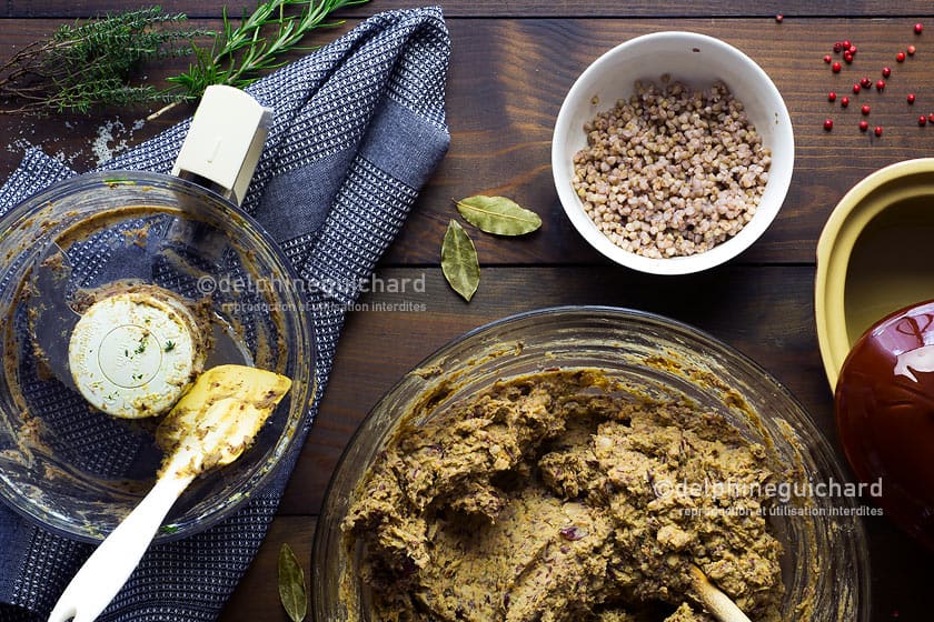 Terrine végétale aux haricots rouges, la préparation - Cook'n Focus