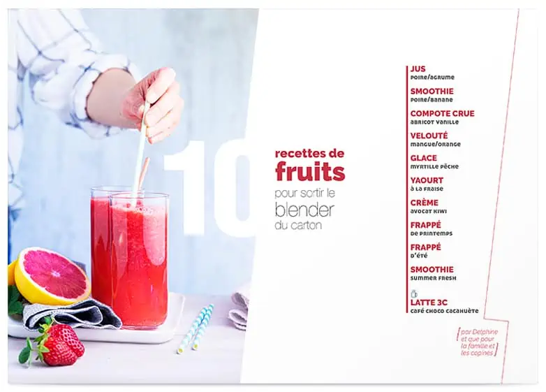 Ebook de recettes - couverture