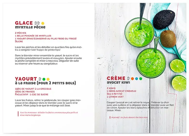 Page recette