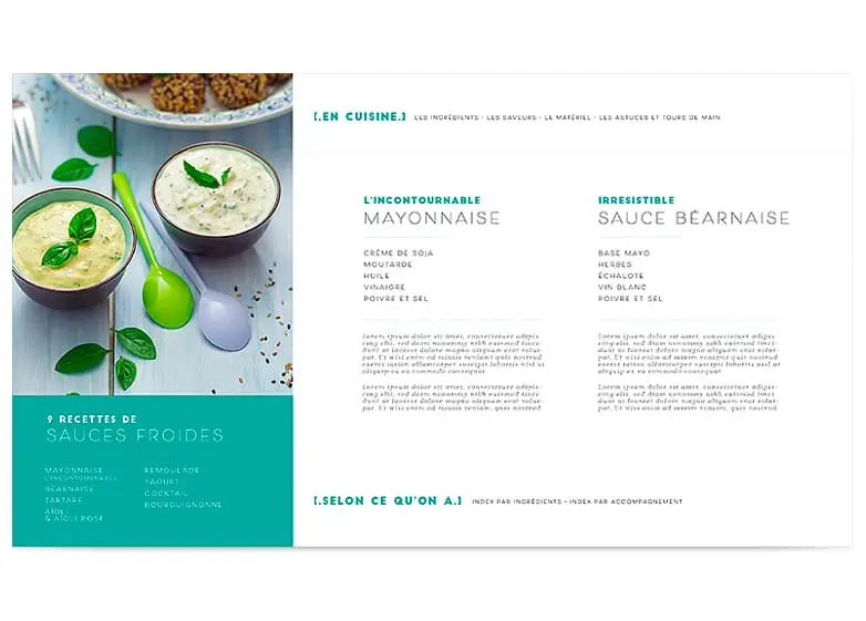 Ebook de recettes de sauces