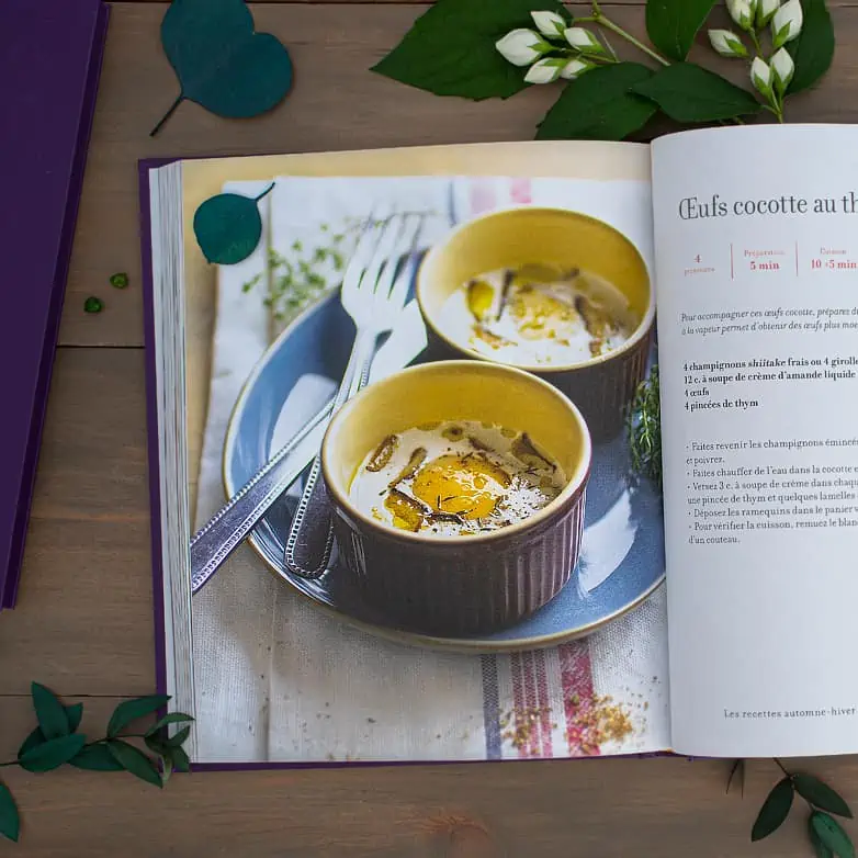 Réalisation et photographie de la recette des Œufs cocotte